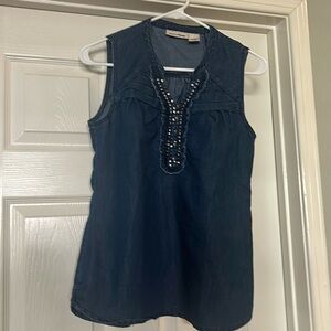 DKNY Women’s denim blouse